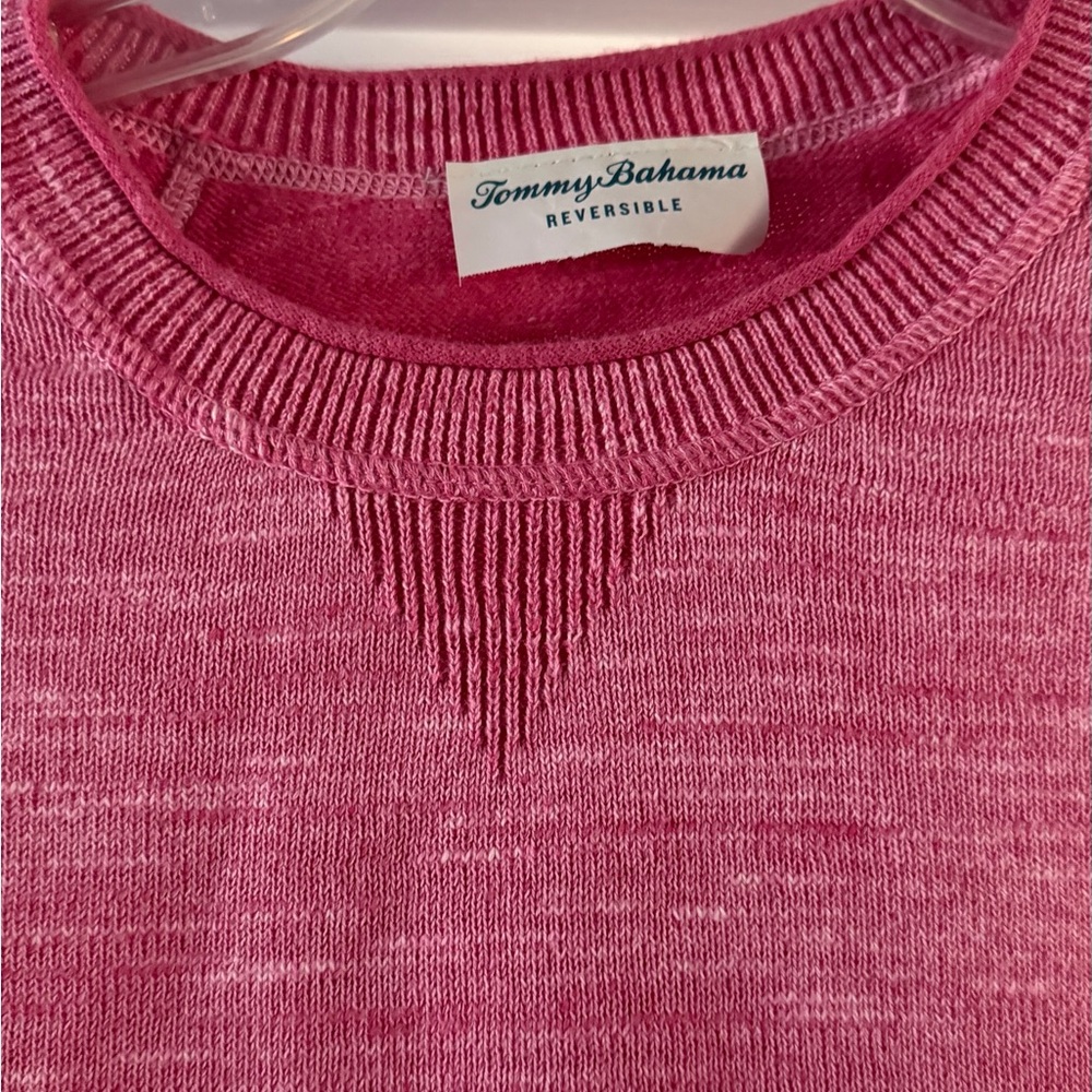 Tommy Bahama Men's Crewneck Sweater in Pink